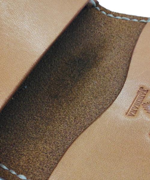 JAINDIANA（ジャインディアナ）JAINDIANA (ジャインディアナ) サドルレザーコインケース ブラウンの古着・服飾アイテム