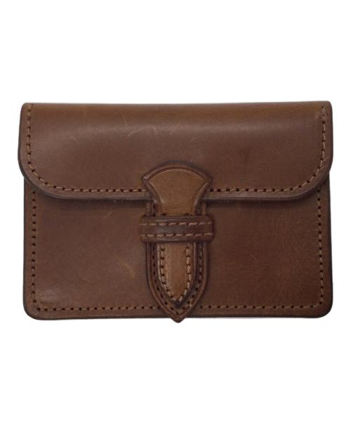 PORTER（ポーター）PORTER (ポーター) カードケース ブラウンの古着・服飾アイテム