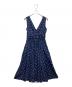 Kate Spade (ケイトスペード) KG927　ノースリーブワンピース ブルー サイズ:2：5000円