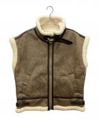 moussyマウジー）の古着「010FAG30-6730　OVER FLIGHT ベスト」｜ブラウン