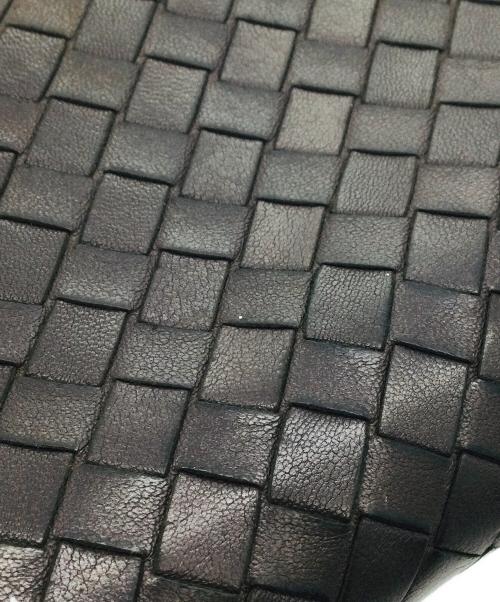 BOTTEGA VENETA（ボッテガベネタ）BOTTEGA VENETA (ボッテガベネタ) ラウンドファスナー財布 ダークブラウンの古着・服飾アイテム
