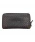BOTTEGA VENETA (ボッテガベネタ) ラウンドファスナー財布 ダークブラウン：5000円
