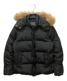 NATURAL VINTAGE GOA（ナチュラル ヴィンテージ ゴア）の古着「ダウンジャケット」｜ブラック