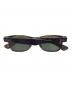 RAY-BAN (レイバン) サングラス ブラウン×ブラック：7000円
