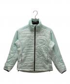 adidasアディダス）の古着「IB1077　中綿ジャケット」｜スカイブルー