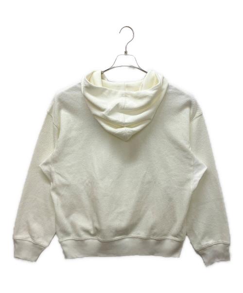 adidas（アディダス）adidas (アディダス) IY6577　プルオーバーパーカー ホワイト サイズ:2XLの古着・服飾アイテム