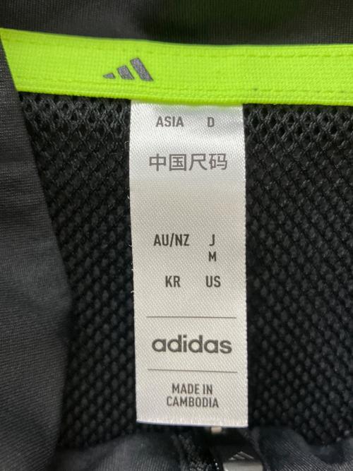 adidas（アディダス）adidas (アディダス) JJ0230　ウインドブレーカー ブラック サイズ:Mの古着・服飾アイテム