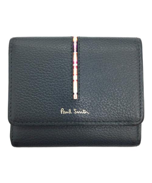 PAUL SMITH（ポールスミス）PAUL SMITH (ポールスミス) 3つ折り財布 カーキの古着・服飾アイテム