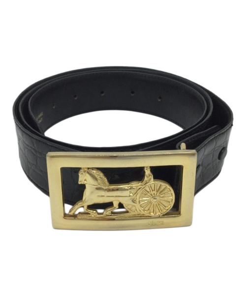 CELINE（セリーヌ）CELINE (セリーヌ) ベルト ブラックの古着・服飾アイテム