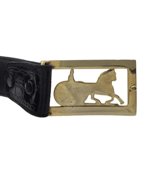 CELINE（セリーヌ）CELINE (セリーヌ) ベルト ブラックの古着・服飾アイテム