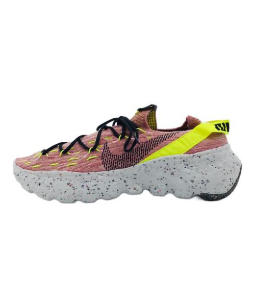 NIKE（ナイキ）NIKE (ナイキ) SPACE HIPPIE 04 ピンク サイズ:US10、UK9、EUR44、cm28、BR42、CN280(2.5)　 未使用品の古着・服飾アイテム