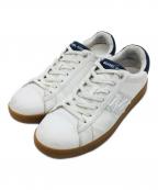 MICHAEL KORSマイケル・コース）の古着「レザースニーカー」｜ホワイト