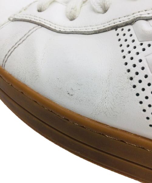 MICHAEL KORS（マイケル・コース）MICHAEL KORS (マイケル・コース) レザースニーカー ホワイト サイズ:27の古着・服飾アイテム