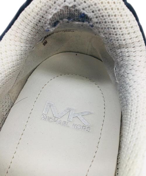 MICHAEL KORS（マイケル・コース）MICHAEL KORS (マイケル・コース) レザースニーカー ホワイト サイズ:27の古着・服飾アイテム