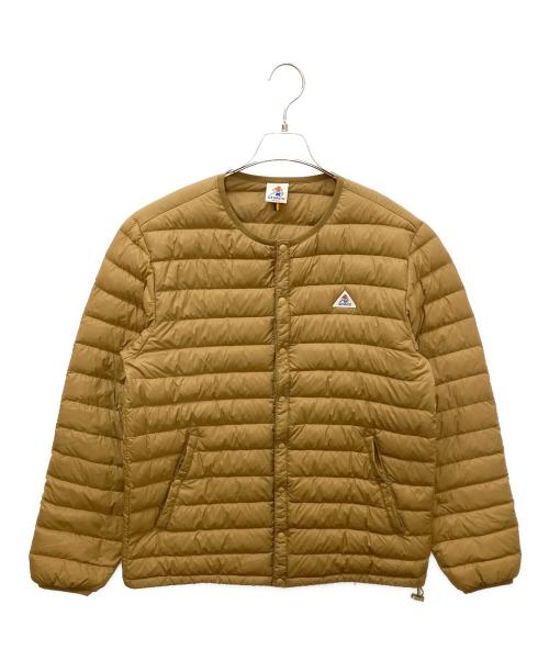 GEVACO（ゲバコ）GEVACO (ゲバコ) 5023M　ライトダウンジャケット ブラウン サイズ:42の古着・服飾アイテム