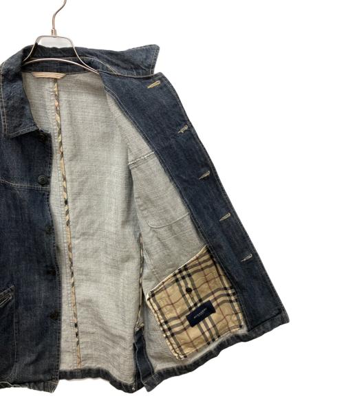 BURBERRY LONDON（バーバリーロンドン）BURBERRY LONDON (バーバリーロンドン) BBP51-623-29　デニムジャケット インディゴ サイズ:Mの古着・服飾アイテム