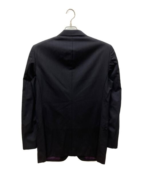 BURBERRY BLACK LABEL（バーバリーブラックレーベル）BURBERRY BLACK LABEL (バーバリーブラックレーベル) セットアップスーツ ネイビー×パープル サイズ:表記無しの古着・服飾アイテム