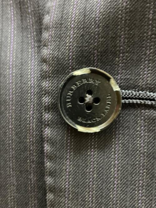 BURBERRY BLACK LABEL（バーバリーブラックレーベル）BURBERRY BLACK LABEL (バーバリーブラックレーベル) セットアップスーツ ネイビー×パープル サイズ:表記無しの古着・服飾アイテム