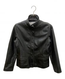 BALMAIN（バルマン）の古着「レザージャケット」｜ブラック