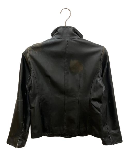 BALMAIN（バルマン）BALMAIN (バルマン) レザージャケット ブラック サイズ:11の古着・服飾アイテム