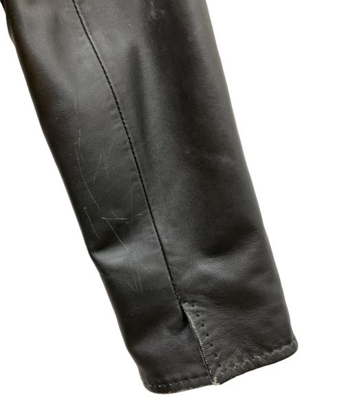 BALMAIN（バルマン）BALMAIN (バルマン) レザージャケット ブラック サイズ:11の古着・服飾アイテム