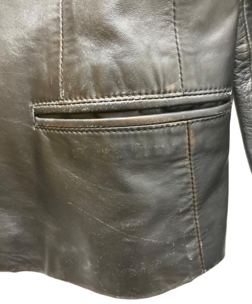 BALMAIN（バルマン）BALMAIN (バルマン) レザージャケット ブラック サイズ:11の古着・服飾アイテム