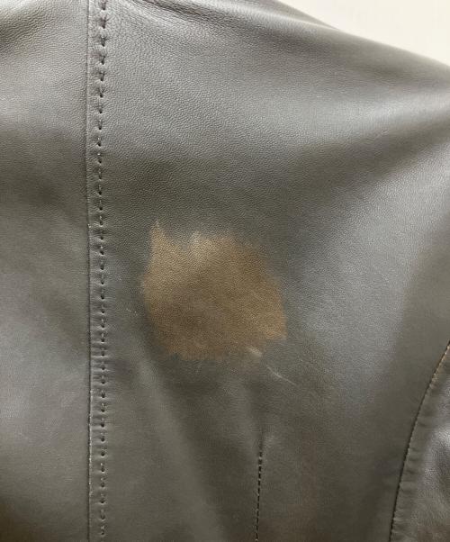 BALMAIN（バルマン）BALMAIN (バルマン) レザージャケット ブラック サイズ:11の古着・服飾アイテム