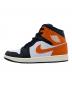 NIKE (ナイキ) Air Jordan 1 Mid ホワイト×オレンジ サイズ:US10.5、UK9.5、EUR44.5、cm28.5、BR42.5、CN285：9000円