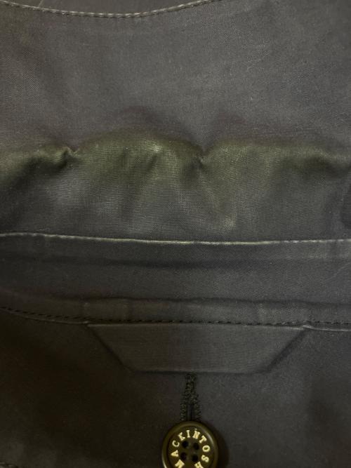 MACKINTOSH（マッキントッシュ）MACKINTOSH (マッキントッシュ) ライナー付比翼コート ネイビー サイズ:34の古着・服飾アイテム