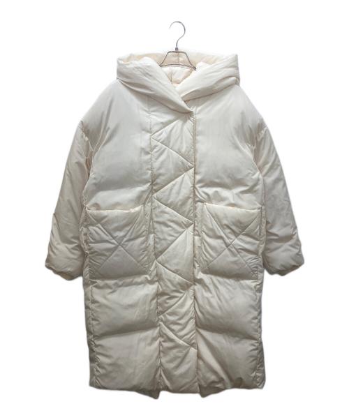 Sea Room lynn（シールームリン）Sea Room lynn (シールームリン) 004190007　ダウンコート ホワイト サイズ:Mの古着・服飾アイテム