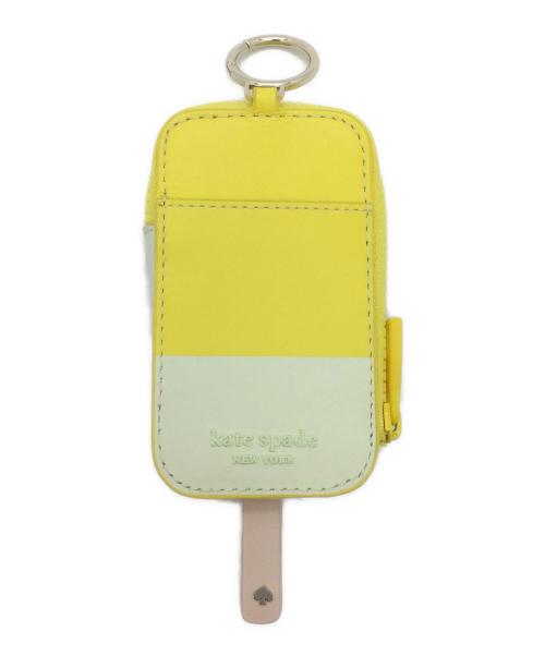 Kate Spade（ケイトスペード）Kate Spade (ケイトスペード) ポーチ イエローの古着・服飾アイテム