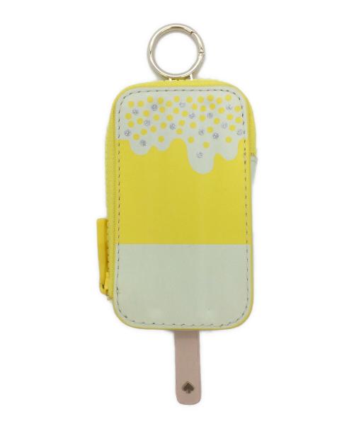 Kate Spade（ケイトスペード）Kate Spade (ケイトスペード) ポーチ イエローの古着・服飾アイテム