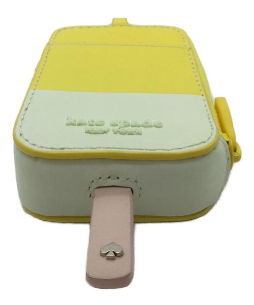 Kate Spade（ケイトスペード）Kate Spade (ケイトスペード) ポーチ イエローの古着・服飾アイテム