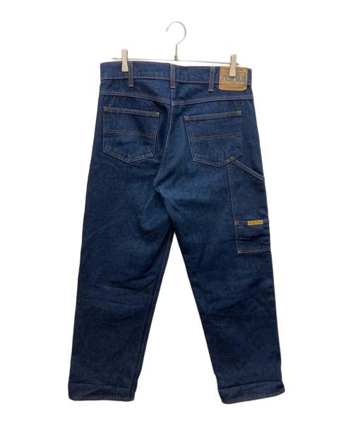 PRSN BLU（プリズンブルース）PRSN BLU (プリズンブルー) ダブルニーデニムパンツ インディゴ サイズ:W36×L32の古着・服飾アイテム
