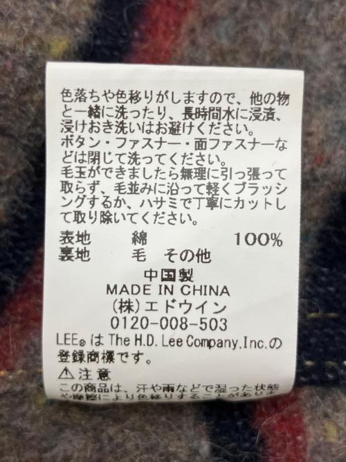 LEE（リー）LEE (リー) LM4684　スーパーサイズド ストームライダー ボア デニムジャケット インディゴ サイズ:Mの古着・服飾アイテム