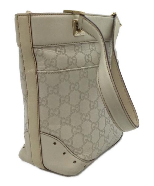 GUCCI（グッチ）GUCCI (グッチ) トートバッグ アイボリーの古着・服飾アイテム