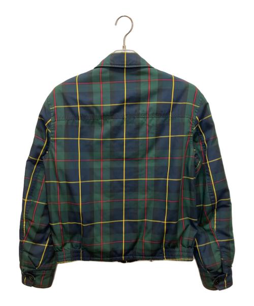 POLO RALPH LAUREN（ポロ・ラルフローレン）POLO RALPH LAUREN (ポロ・ラルフローレン) ダウンジャケット グリーン×ネイビー サイズ:Mの古着・服飾アイテム