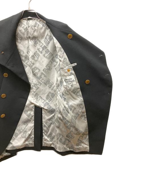Vivienne Westwood（ヴィヴィアンウエストウッド）Vivienne Westwood (ヴィヴィアンウエストウッド) VW-MH78706 メルトンコート ブラック サイズ:44の古着・服飾アイテム