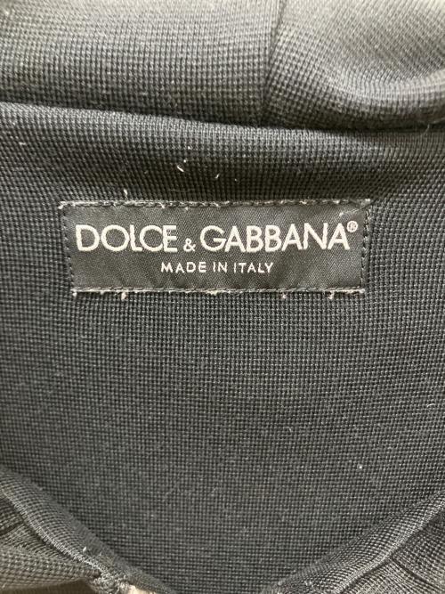 DOLCE & GABBANA（ドルチェ＆ガッバーナ）DOLCE & GABBANA (ドルチェ＆ガッバーナ) ジップパーカー ブラック×グレー サイズ:Lの古着・服飾アイテム