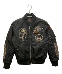 中古・古着通販】RUDE GALLERY (ルードギャラリー) レザー切替デニム