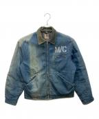 CarHarttカーハート）の古着「裏地ブランケットデトロイトジャケット」｜インディゴ