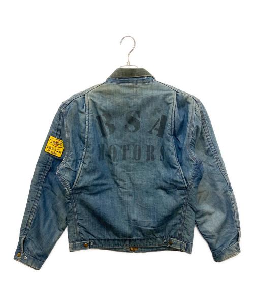 CarHartt（カーハート）CarHartt (カーハート) 裏地ブランケットデトロイトジャケット インディゴ サイズ:38の古着・服飾アイテム