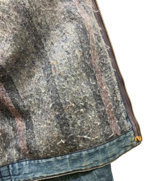 CarHartt（カーハート）CarHartt (カーハート) 裏地ブランケットデトロイトジャケット インディゴ サイズ:38の古着・服飾アイテム