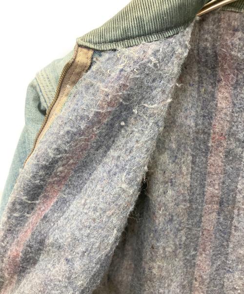 CarHartt（カーハート）CarHartt (カーハート) 裏地ブランケットデトロイトジャケット インディゴ サイズ:38の古着・服飾アイテム