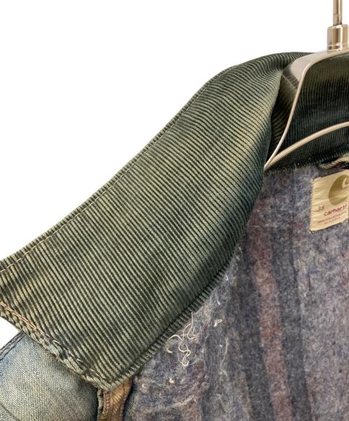 CarHartt（カーハート）CarHartt (カーハート) 裏地ブランケットデトロイトジャケット インディゴ サイズ:38の古着・服飾アイテム