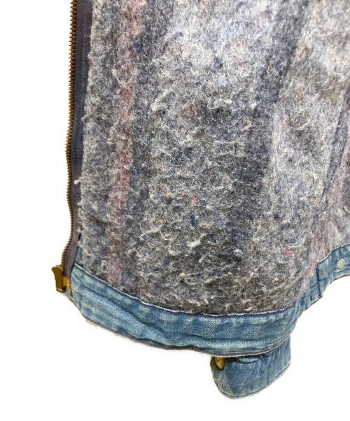 CarHartt（カーハート）CarHartt (カーハート) 裏地ブランケットデトロイトジャケット インディゴ サイズ:38の古着・服飾アイテム