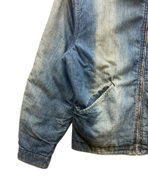 CarHartt（カーハート）CarHartt (カーハート) 裏地ブランケットデトロイトジャケット インディゴ サイズ:38の古着・服飾アイテム