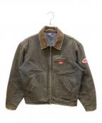 Dickiesディッキーズ）の古着「裏地ブランケットデトロイトジャケット」｜ダークブラウン