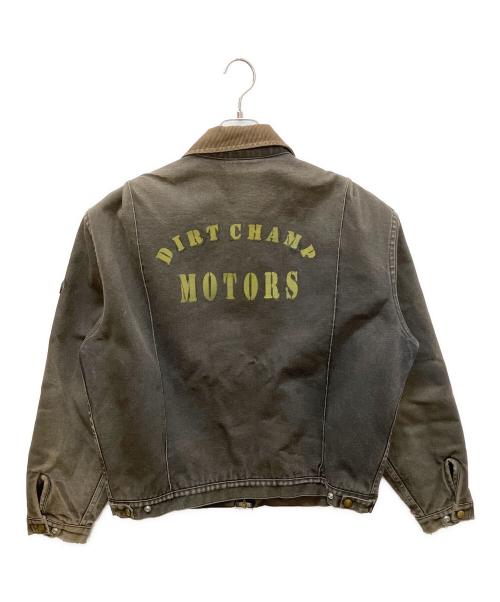 Dickies（ディッキーズ）Dickies (ディッキーズ) 裏地ブランケットデトロイトジャケット ダークブラウン サイズ:Lの古着・服飾アイテム