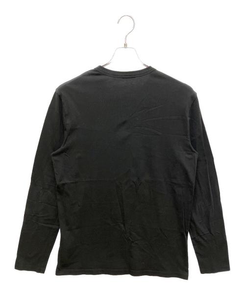 MONCLER（モンクレール）MONCLER (モンクレール) C-SCCOM-21-879 長袖カットソー ブラック サイズ:Lの古着・服飾アイテム